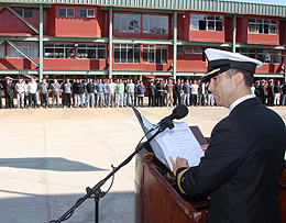Capitán de Fragata IM Gonzalo Arredondo